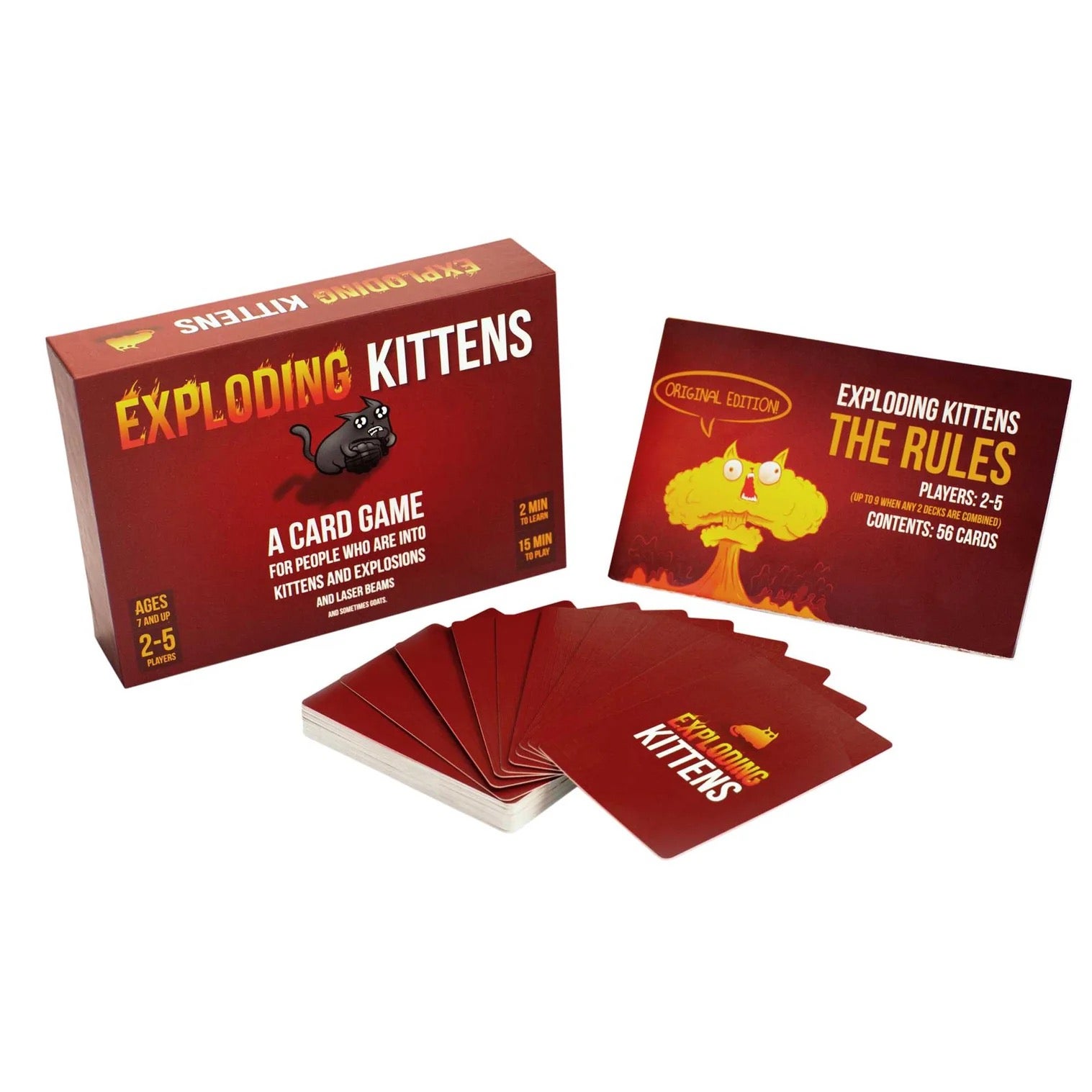 Exploding Kittens Original Edition Card Game | Harold's Toy Store Ltd ...